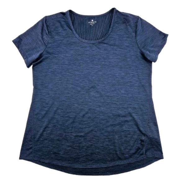 ATHLETA Navy Blue Athletic Shirt - Picture 8 of 10
